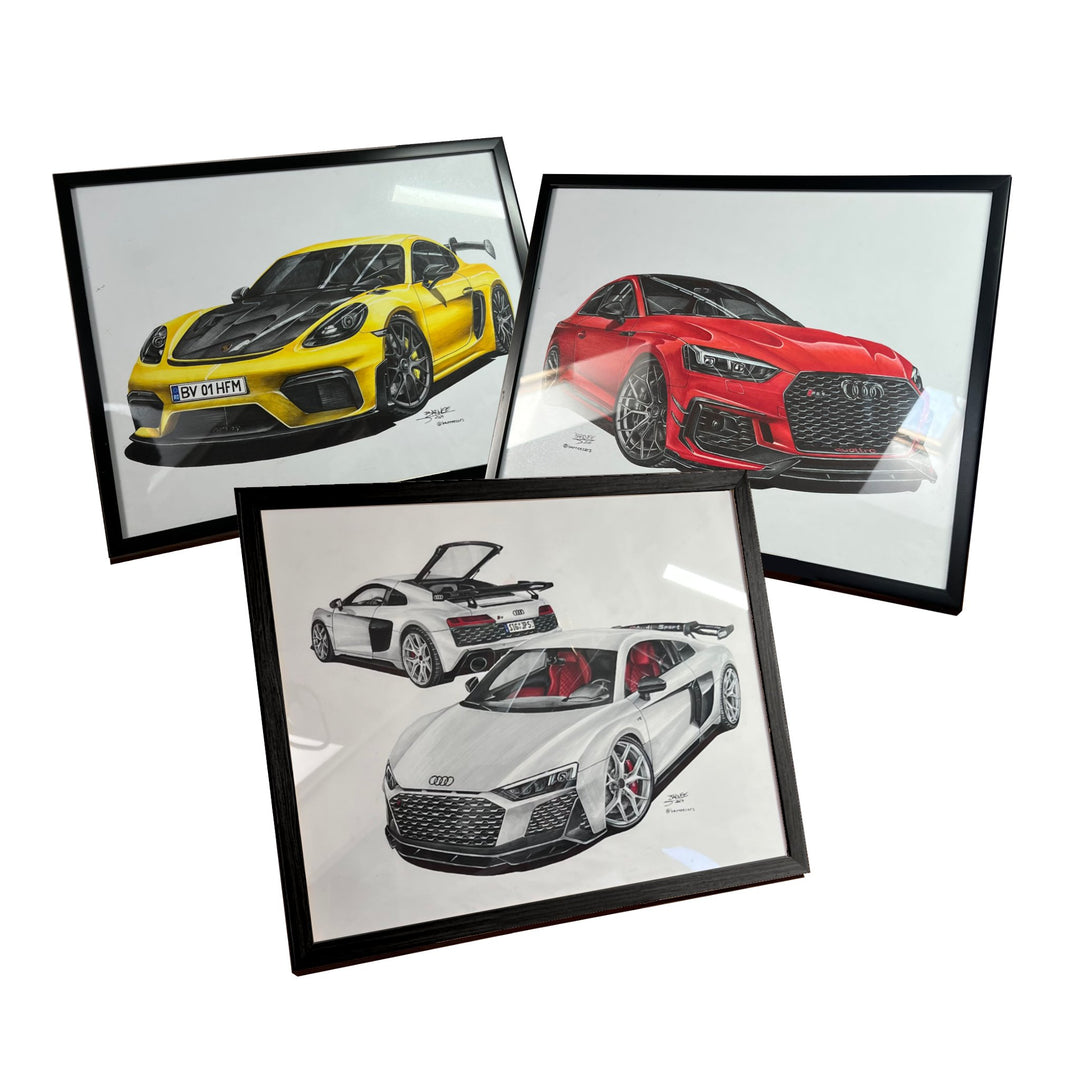 BarneeCars™ Car Drawings - Barnee Cars™