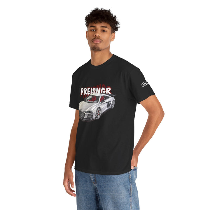 "Preisngr" Audi R8 - Limited Edition Unisex Heavy Cotton Tee - BarneeCars™