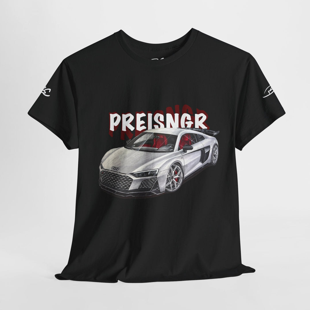 "Preisngr" Audi R8 - Limited Edition Unisex Heavy Cotton Tee - BarneeCars™