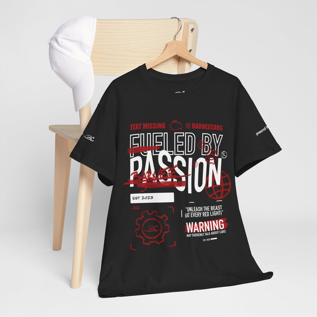 Unisex Heavy Cotton Tee - "Fueled by Passion" - Barnee Cars™