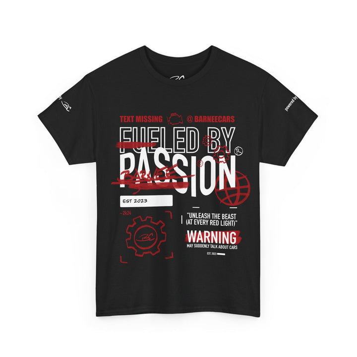 Unisex Heavy Cotton Tee - "Fueled by Passion" - Barnee Cars™