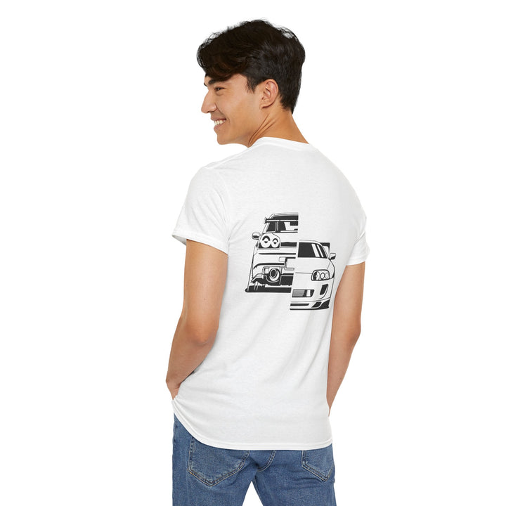 Unisex Heavy Cotton Tee - "JDM Spirit" - Barnee Cars™