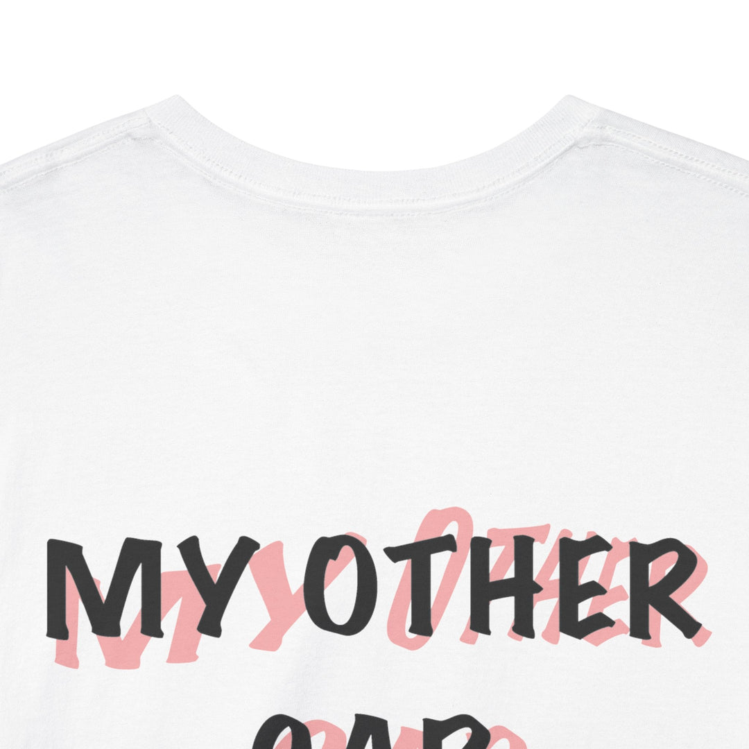 Unisex Heavy Cotton Tee - "My Other Car Is a Porsche" - Barnee Cars™