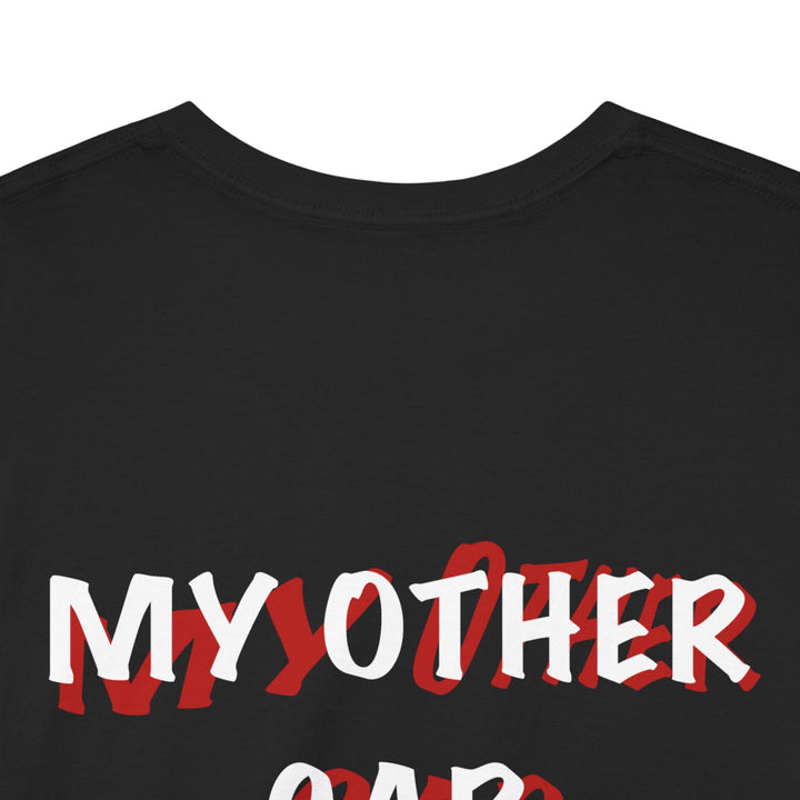 Unisex Heavy Cotton Tee - "My Other Car Is a Porsche" - Barnee Cars™