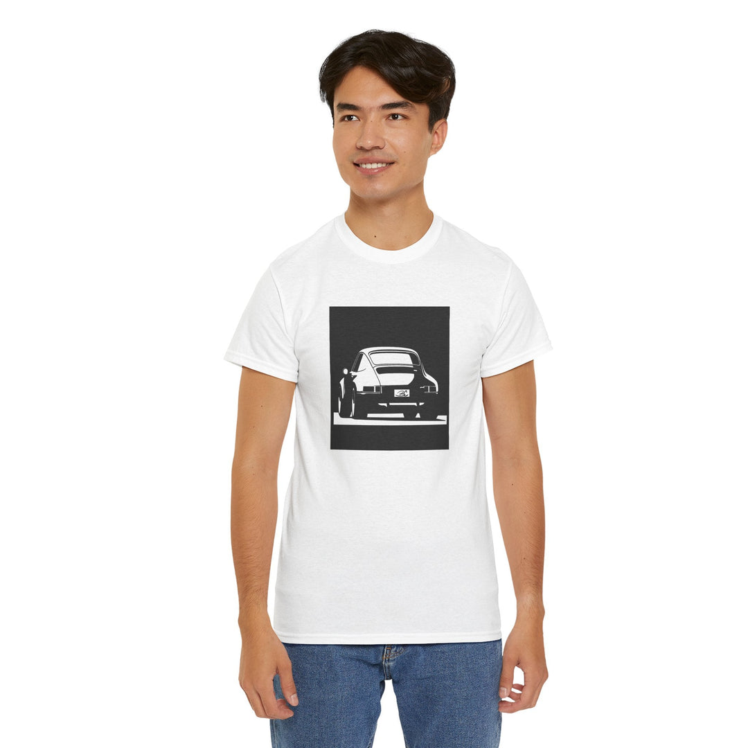 Unisex Heavy Cotton Tee - "My Other Car Is a Porsche" - Barnee Cars™