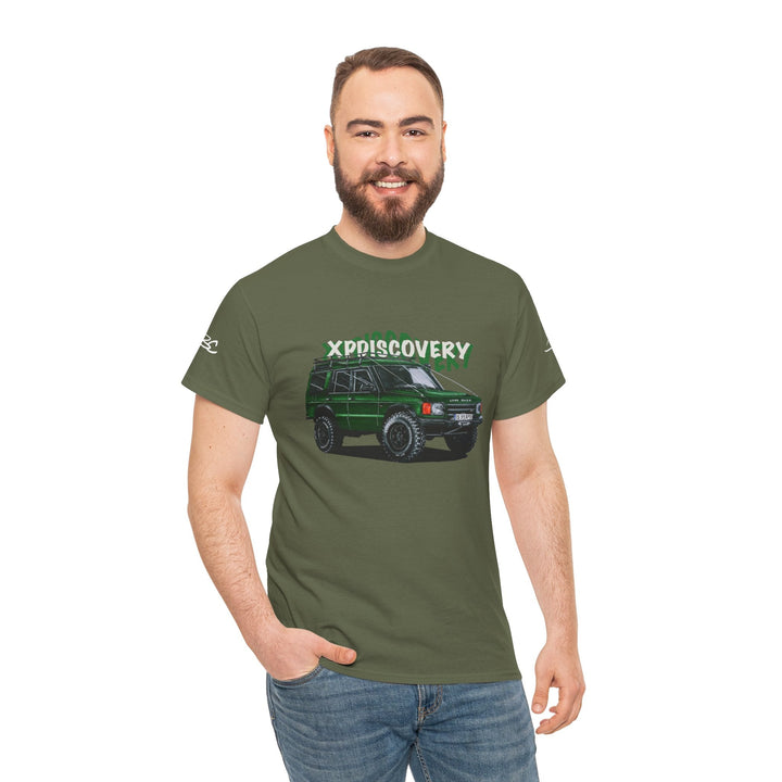 "XPDiscovery" Land Rover Discovery 2 - Limited Edition Unisex Heavy Cotton Tee - BarneeCars™