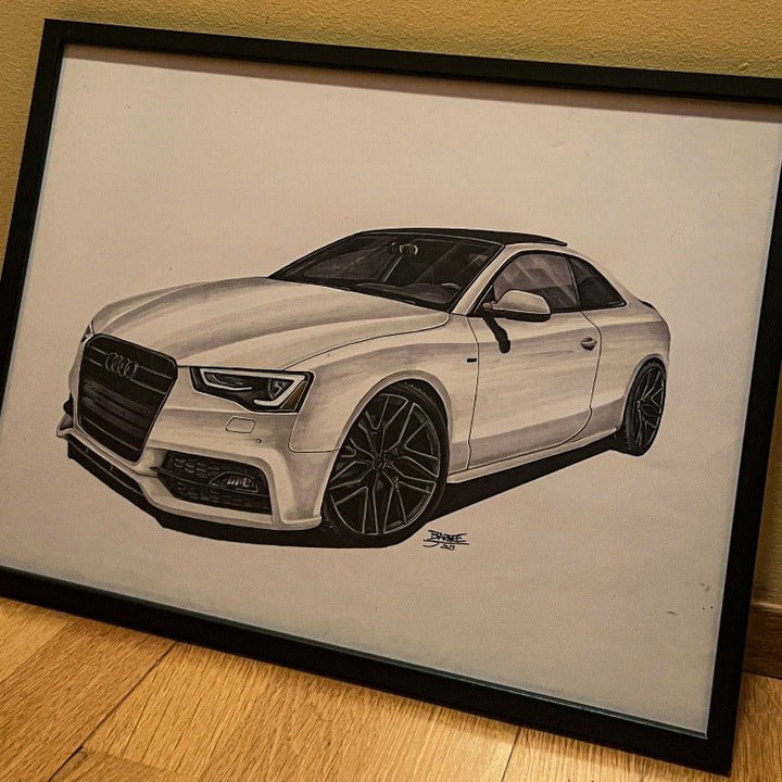 Barnee's™ Custom Car Drawing - Barnee's Cars