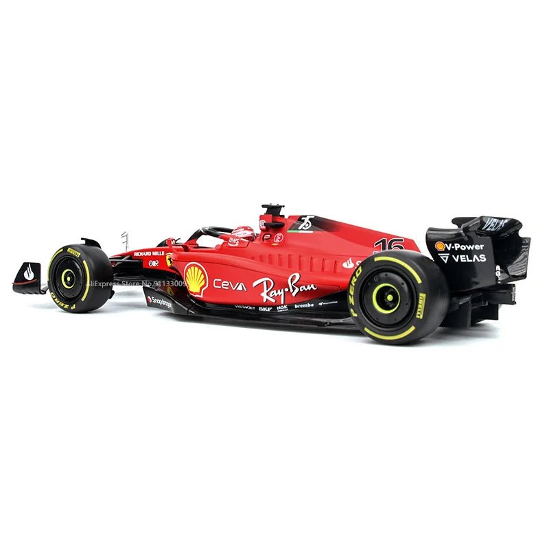 Bburago 1:18 2022 F1-75 F1 Racing - #16 Charles Leclerc Formula Car - Barnee's Cars