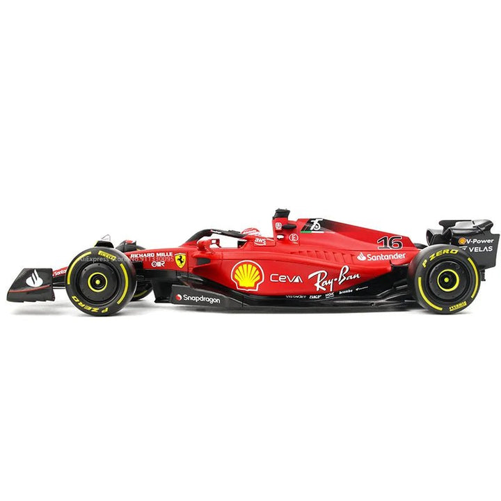 Bburago 1:18 2022 F1-75 F1 Racing - #16 Charles Leclerc Formula Car - Barnee's Cars