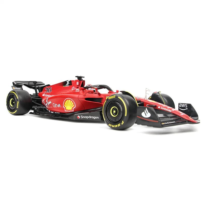 Bburago 1:18 2022 F1-75 F1 Racing - #16 Charles Leclerc Formula Car - Barnee's Cars