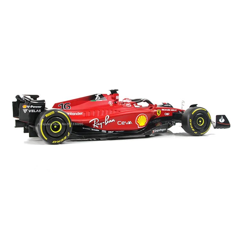 Bburago 1:18 2022 F1-75 F1 Racing - #16 Charles Leclerc Formula Car - Barnee's Cars