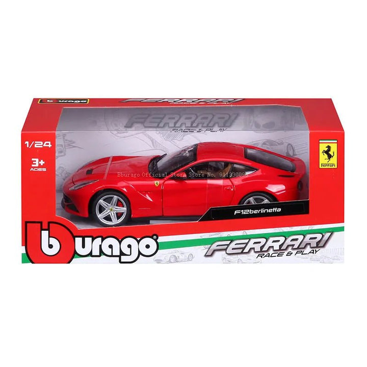 Bburago 1:24 Ferrari F12 Berlinetta - Barnee's Cars