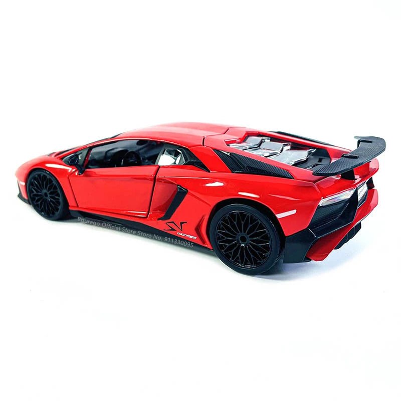 Bburago 1:24 Lamborghini Aventador SV Coupe LP750 - Barnee's Cars