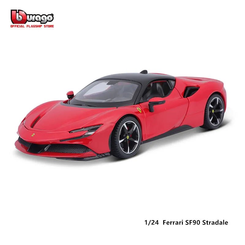 Bburago 1:24 Scale Ferrari SF90 STRADALE - Barnee's Cars