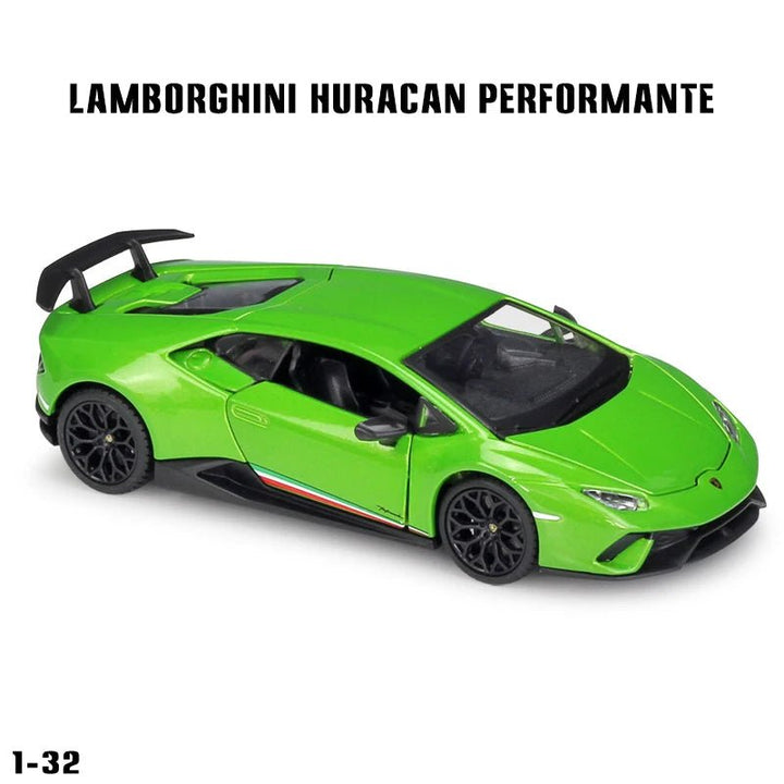 Bburago 1:32 Pull-back Lamborghini Huracan Performante - Barnee's Cars