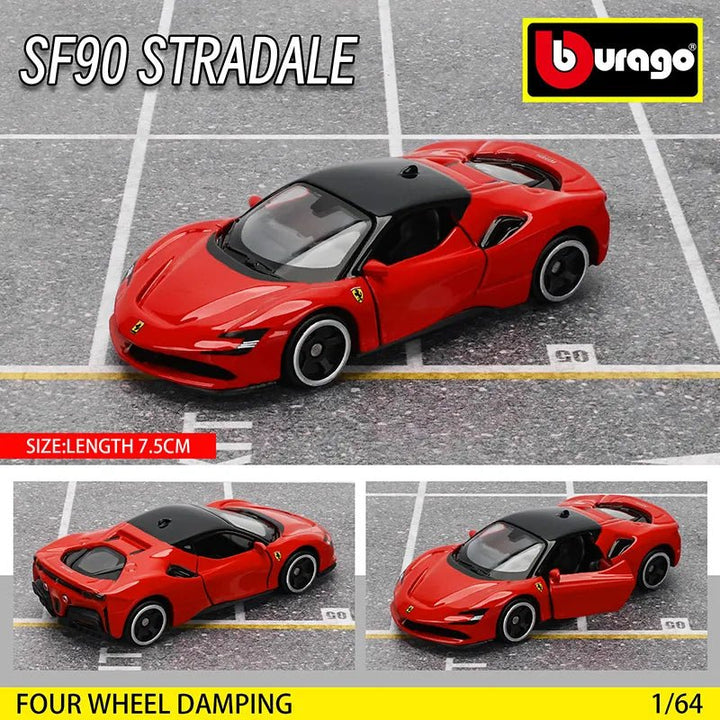 Bburago 1:64 Car Collection (Lamborghini; Ferrari; Porsche; VW; Ford; Merdeces-Benz) - Barnee's Cars