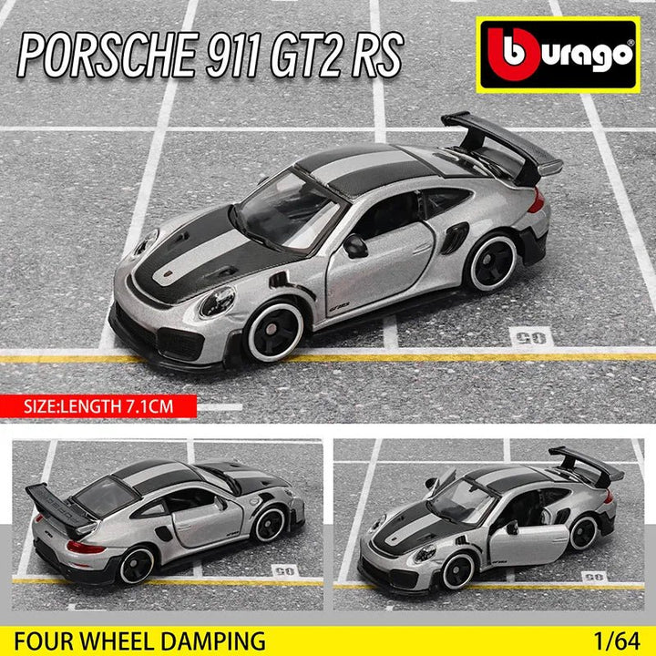 Bburago 1:64 Car Collection (Lamborghini; Ferrari; Porsche; VW; Ford; Merdeces-Benz) - Barnee's Cars