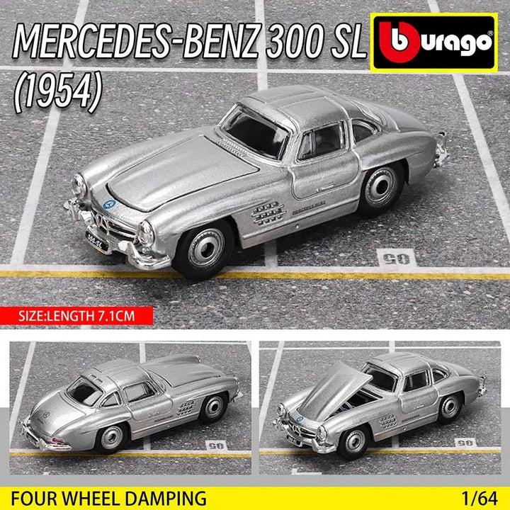 Bburago 1:64 Car Collection (Lamborghini; Ferrari; Porsche; VW; Ford; Merdeces-Benz) - Barnee's Cars